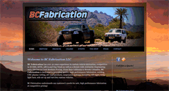 Desktop Screenshot of bcfabrication.com